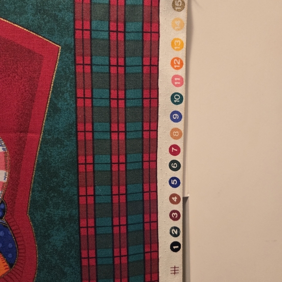 Vintage Christmas Stocking Fabric Pattern by Makower - Picture 7 of 7